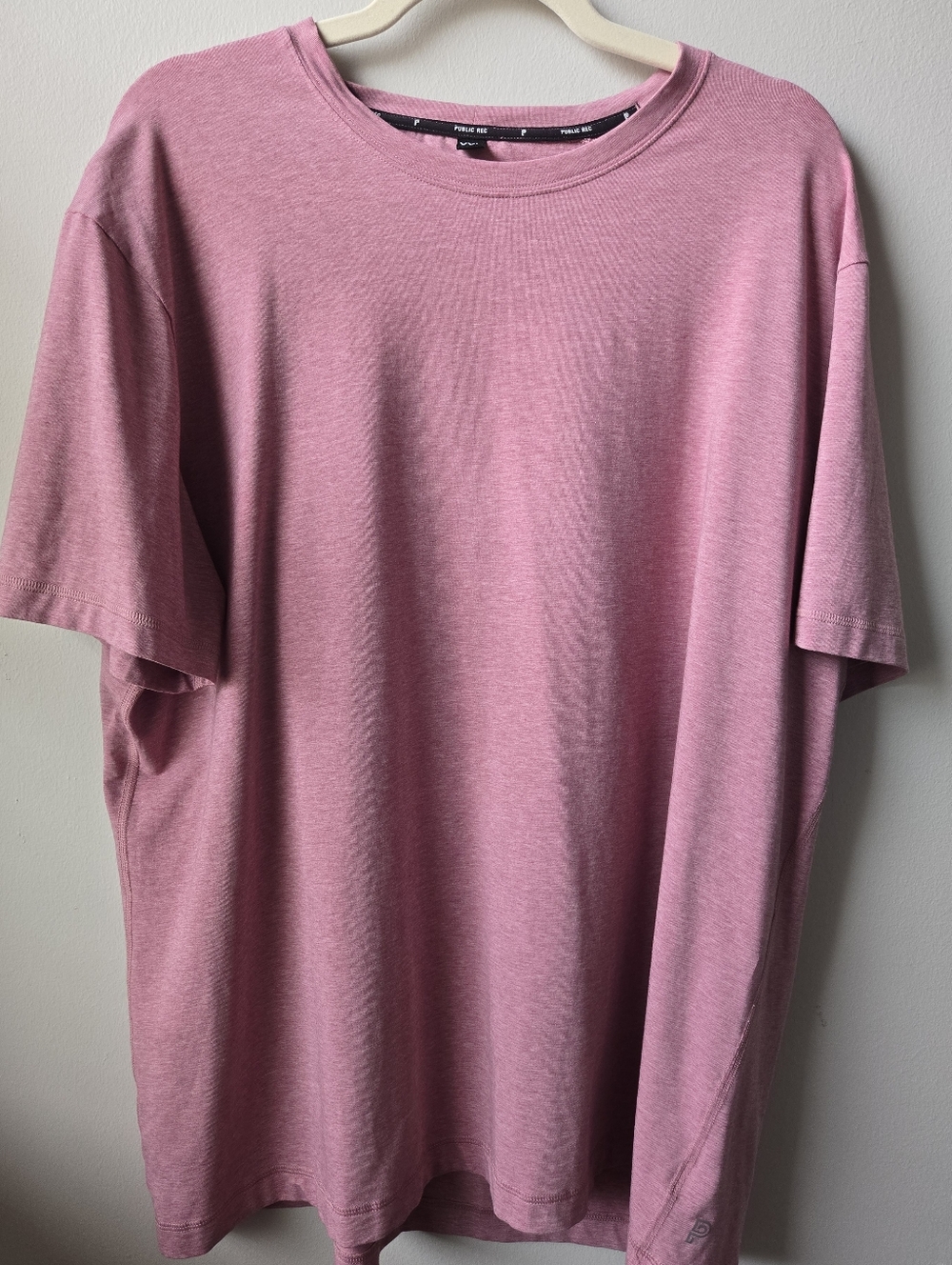 Men's Crew Neck Tee by - Dusty Rose